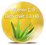 Vitamin E và dịch chiết lô hội